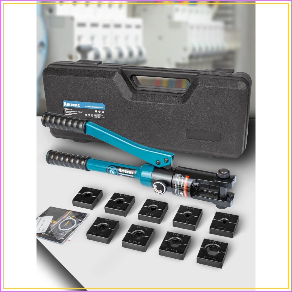 Tool Set - Alat Crimping Hidrolik Kompak 8-4/0 AWG