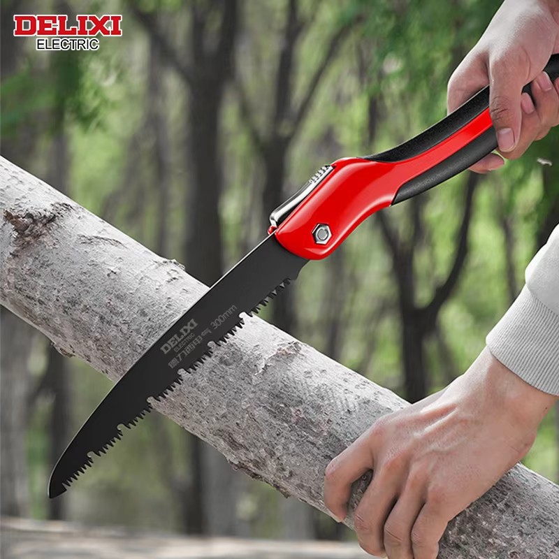 Hacksaw - Gergaji Tangan Lipat, Bilah Baja SK5,