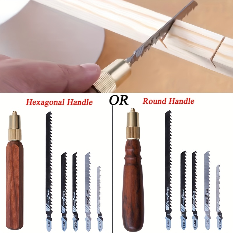 Hacksaw - 1 Set Gergaji Tangan Mini Dapat