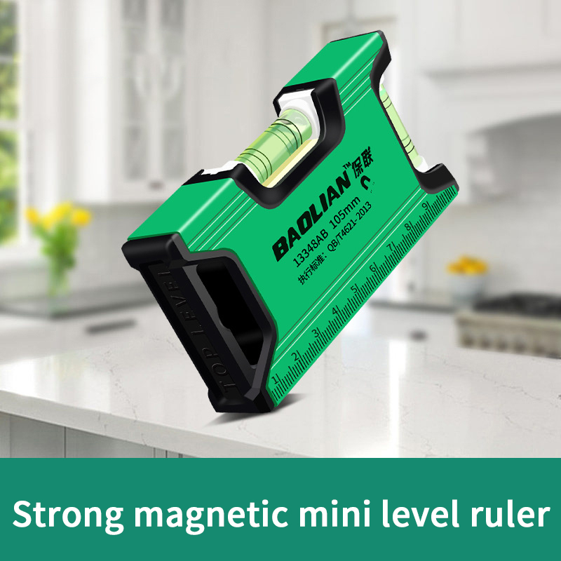 Spirit Level - Penggaris Metrik Ukur Vertikal Horizontal, Waterpas,