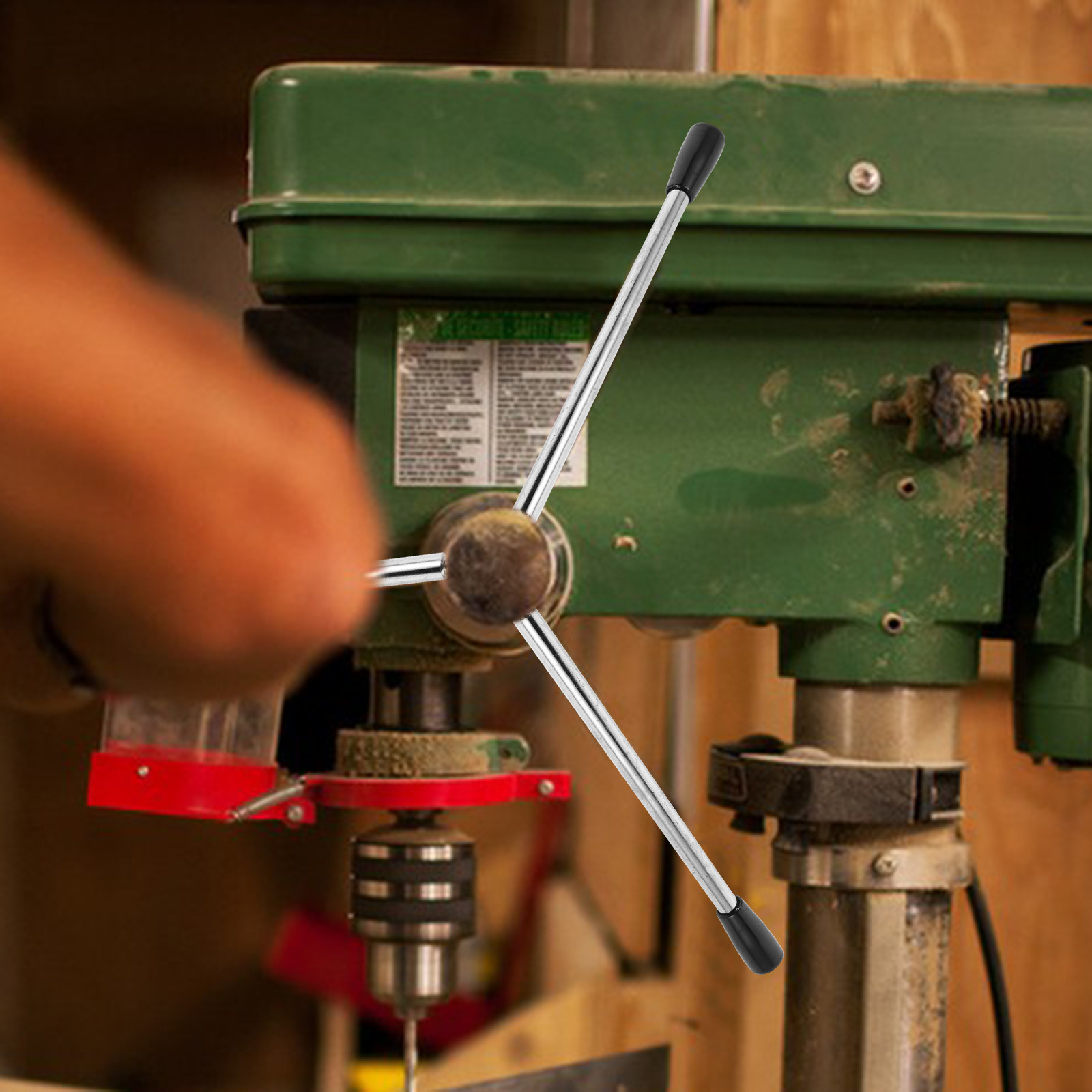 Drill Press - 2 Buah Pegangan Bor Bangku M8