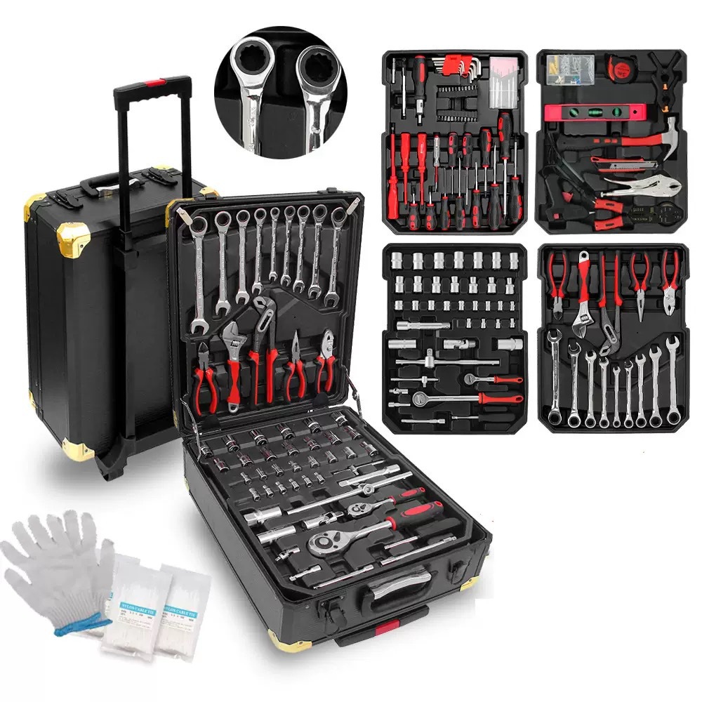 Tool Set - Set Peralatan Perbaikan Perkakas Baja Krom