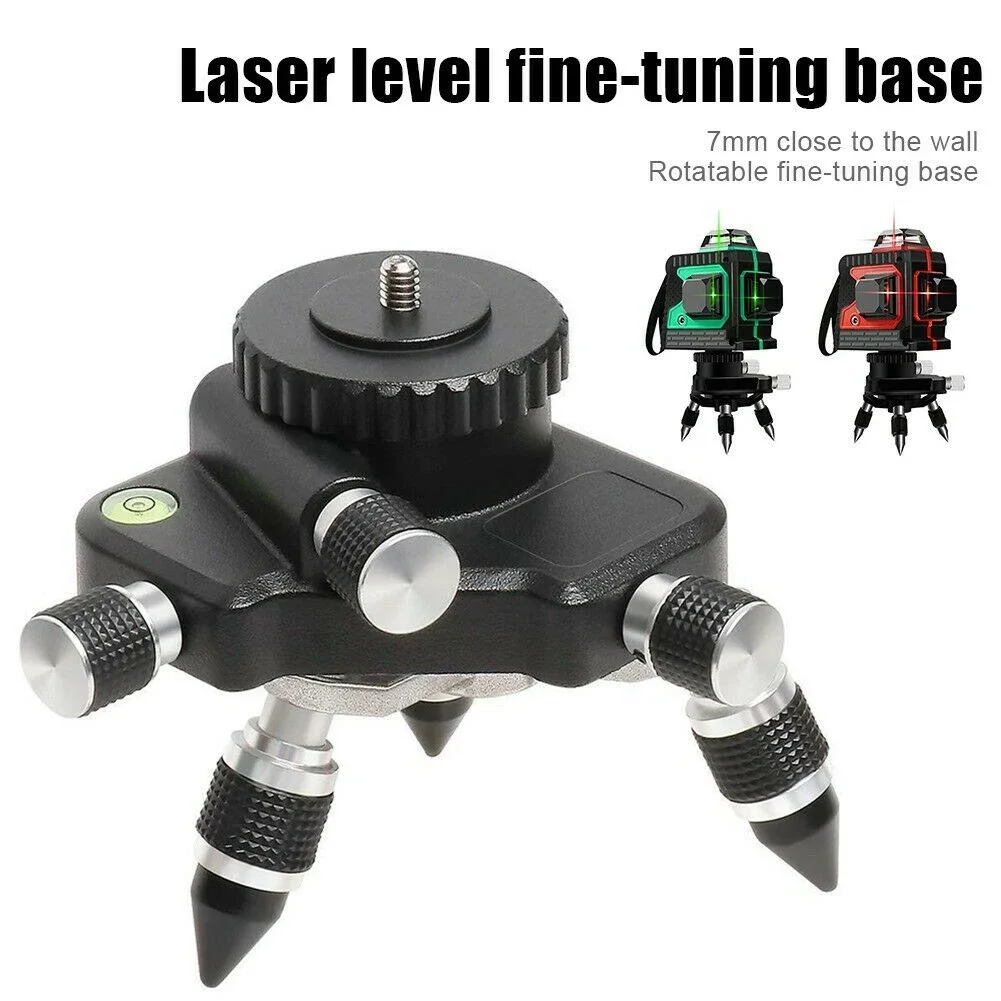 Spirit Level - Braket Tripod Level Laser, dudukan Tripod