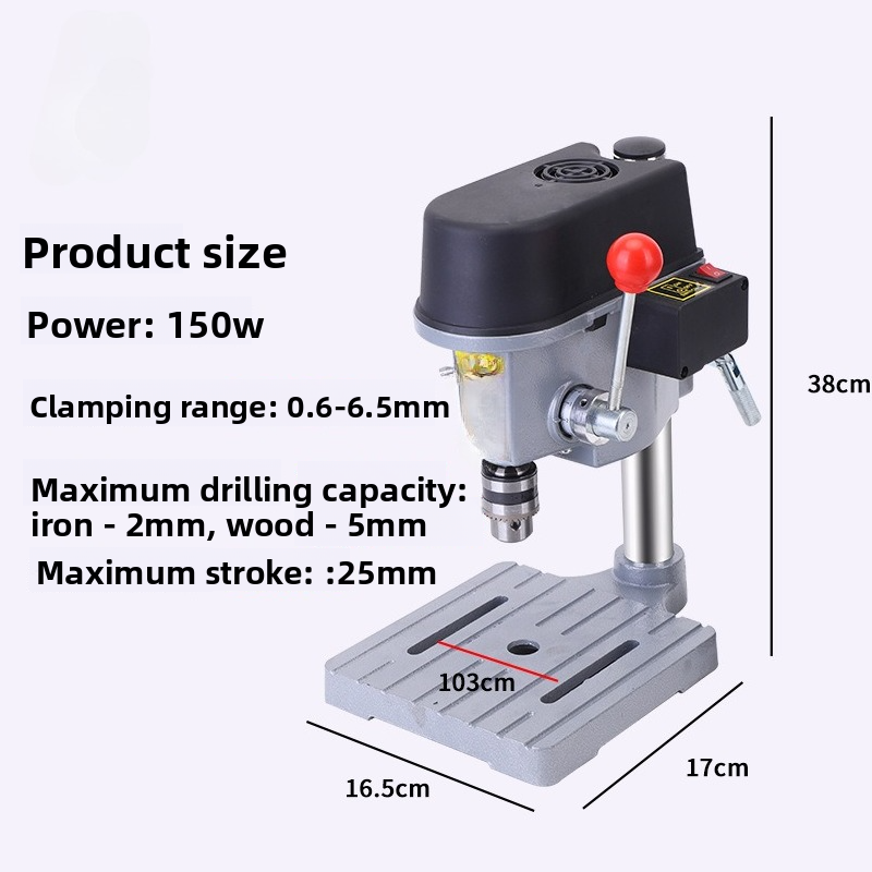 Mesin Bor Mini Multifungsi, Me - Drill Press ulasan dan harga