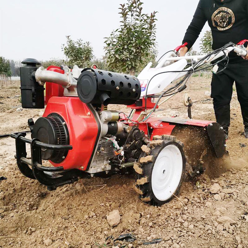 Traktor Pertanian Rotary Tille - Drill Press ulasan dan harga