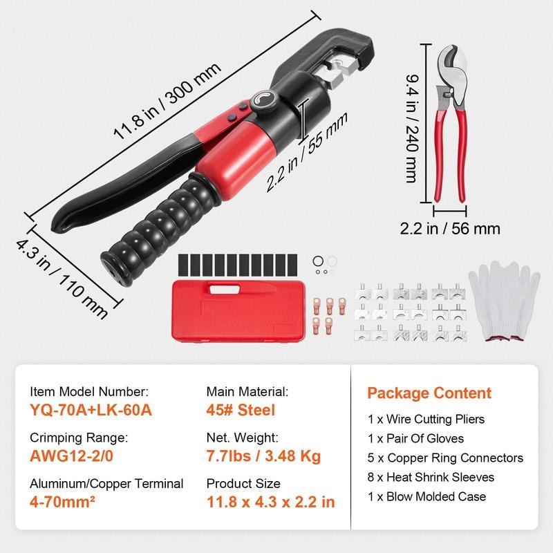 Alat Crimping Hidrolik dengan  - Pliers ulasan dan harga