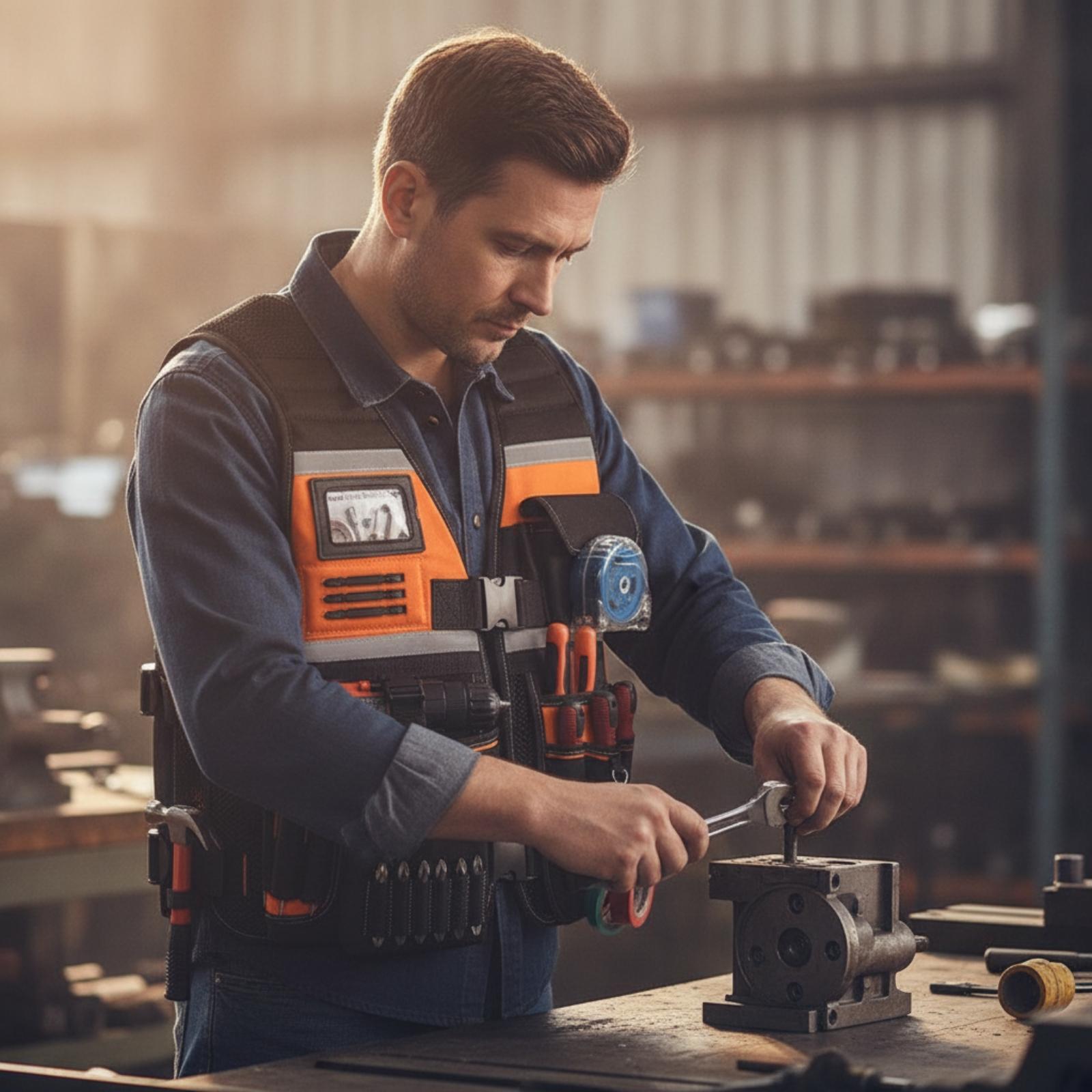 Rompi Alat Serbaguna, Rompi Pe - Hand Tools In Workshop ulasan dan harga