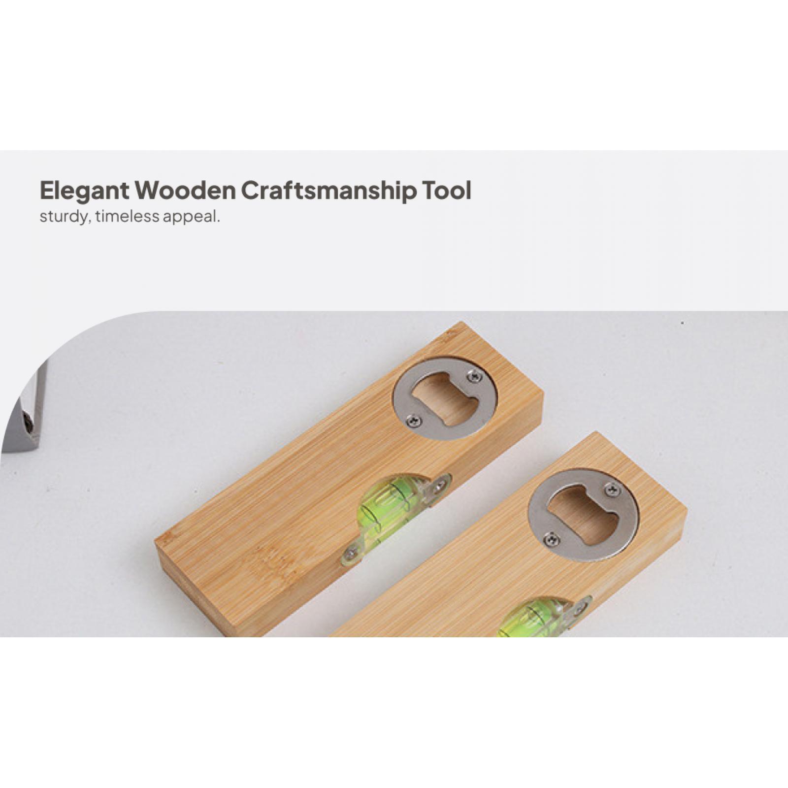 5x Pembuka Botol Waterpas Kayu - Spirit Level ulasan dan harga