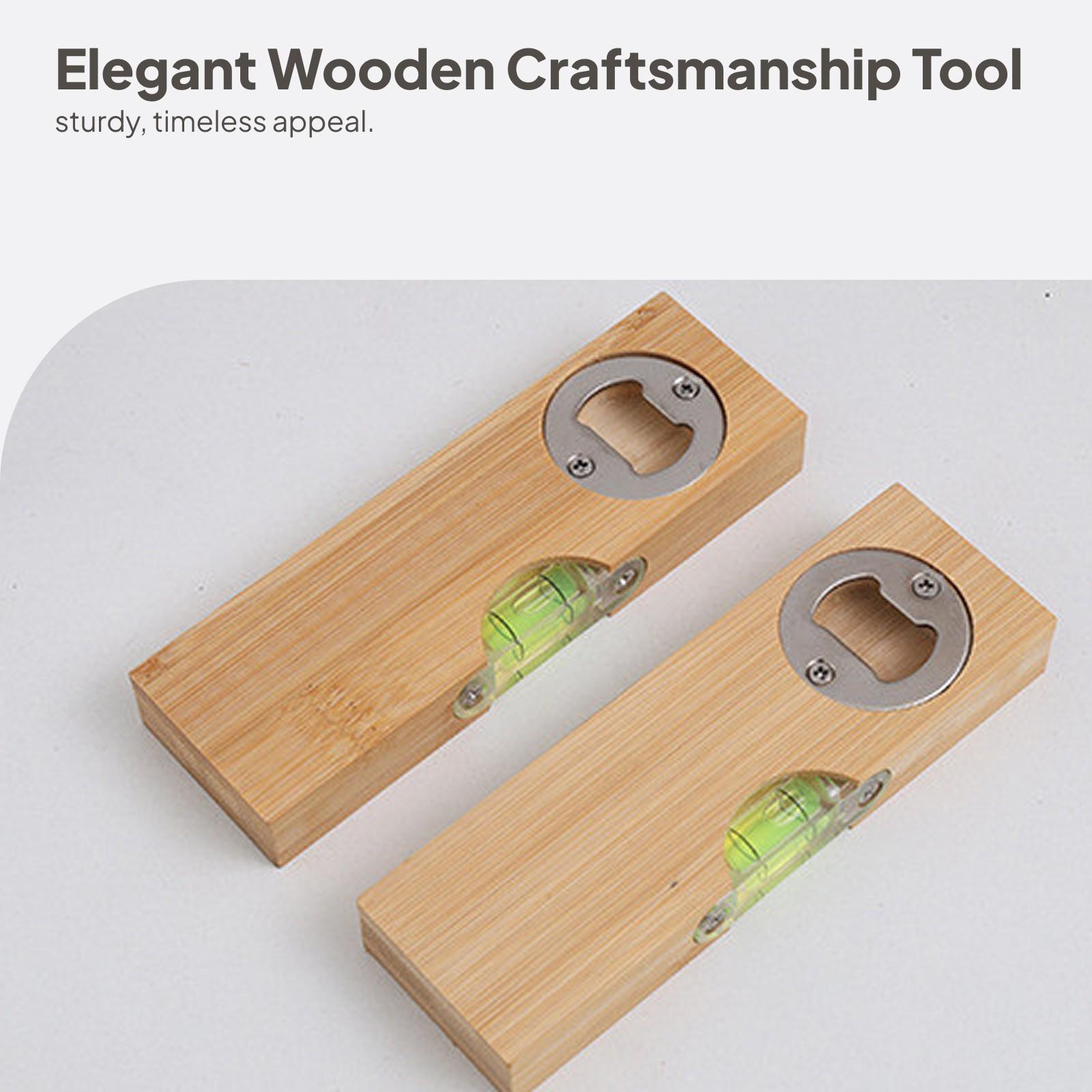 5x Pembuka Botol Waterpas Kayu - Spirit Level ulasan dan harga