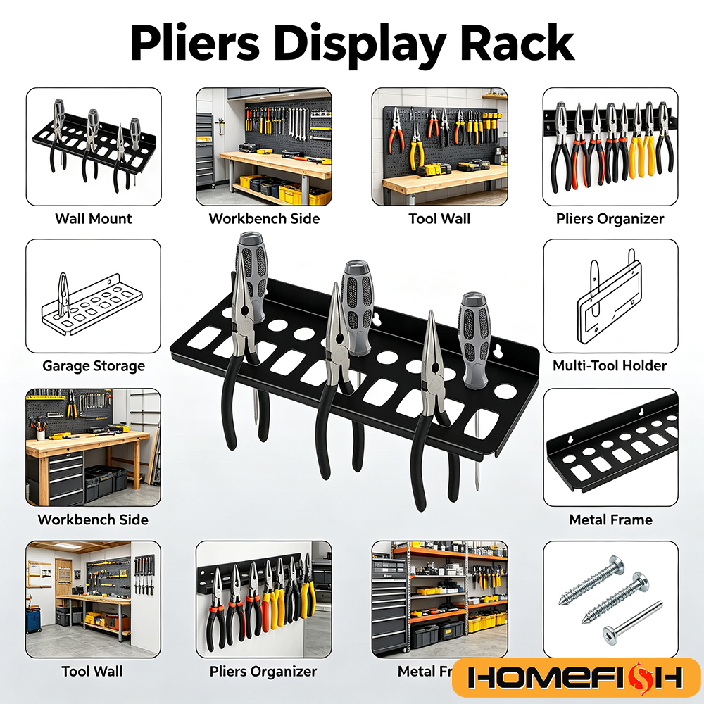 Rak Penyimpanan Perkakas Dindi - Hand Tools In Workshop ulasan dan harga