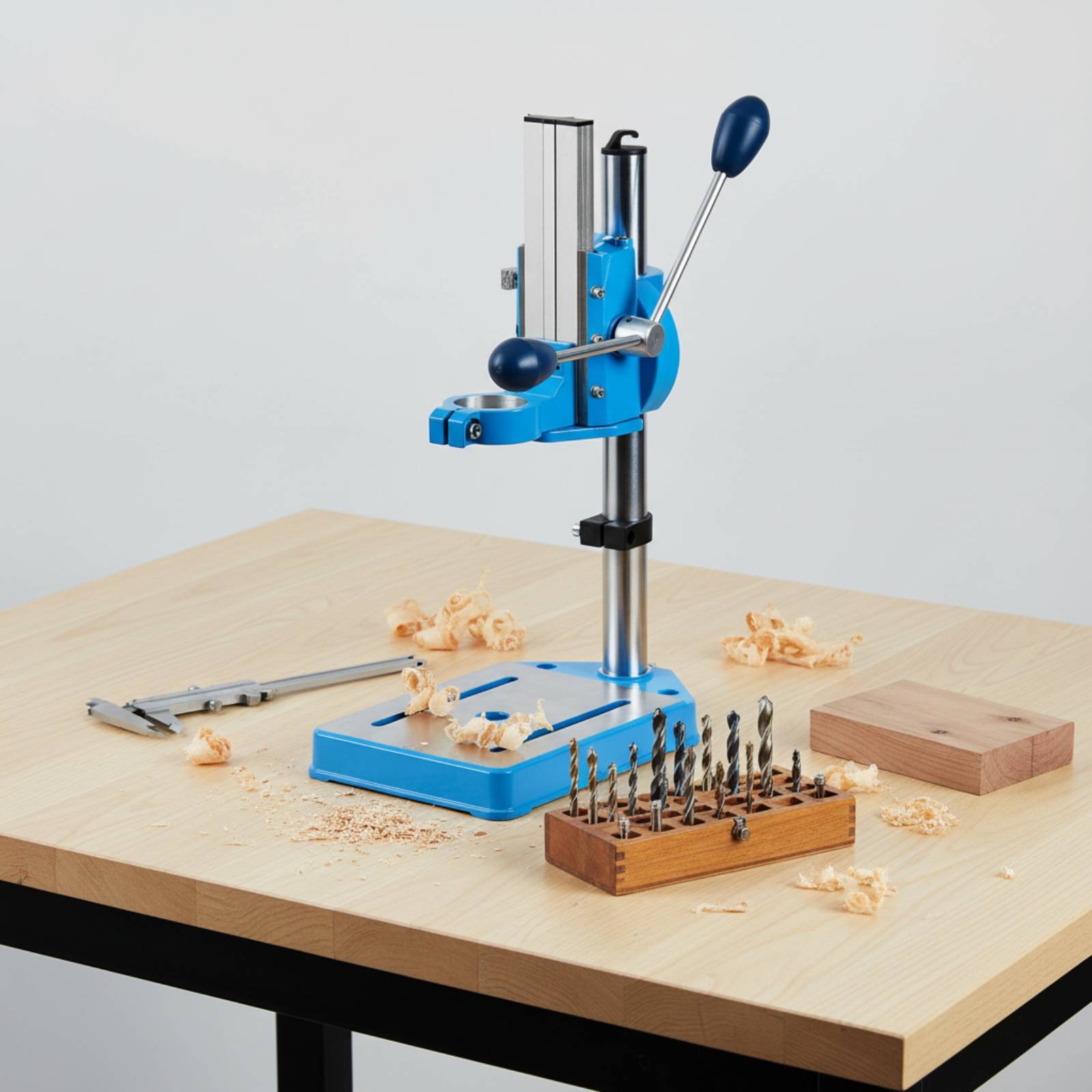 Dudukan Bor Mini Presisi Tingg - Drill Press ulasan dan harga
