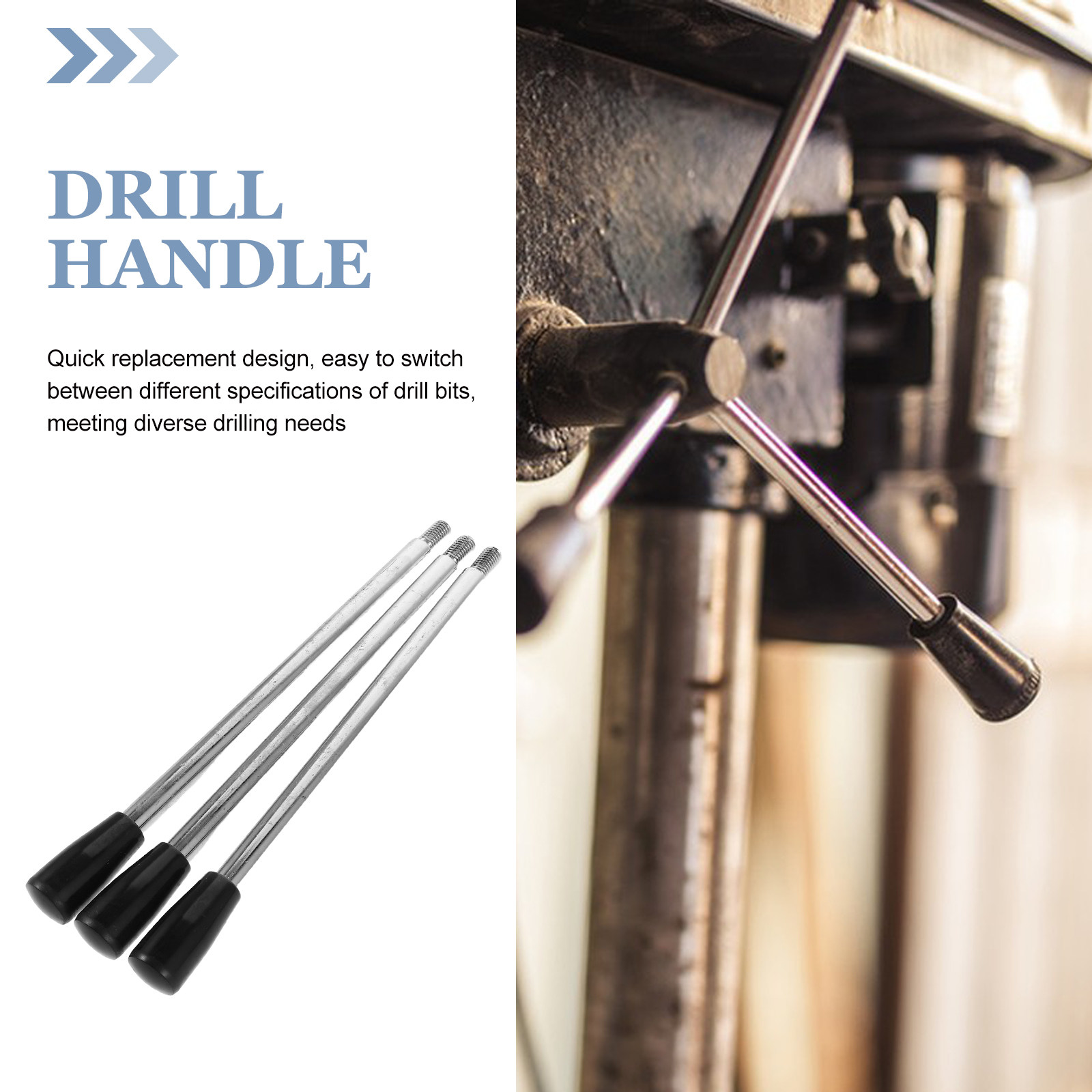 2 Buah Pegangan Bor Bangku M8  - Drill Press ulasan dan harga