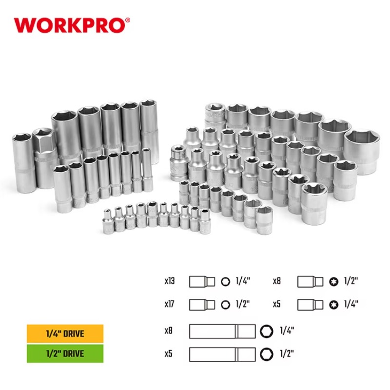 108pcs Set Peralatan Perbaikan - Socket Wrench ulasan dan harga