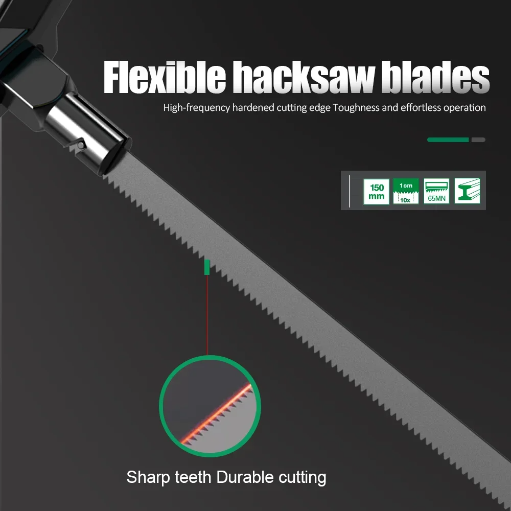 Gergaji Mini LAOA 6 Inci, Gerg - Hacksaw ulasan dan harga