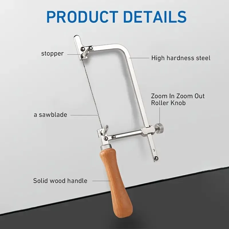 Gergaji Profesional dengan Gag - Hacksaw ulasan dan harga