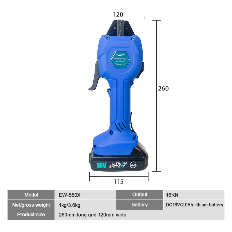 Alat Crimping Listrik EW-50X y - Pliers ulasan dan harga