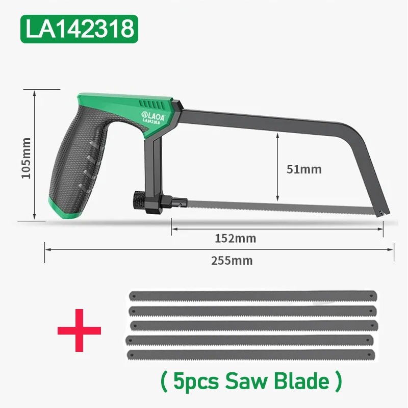 LAOA Gergaji Tangan Mini 6 Inc - Hacksaw ulasan dan harga